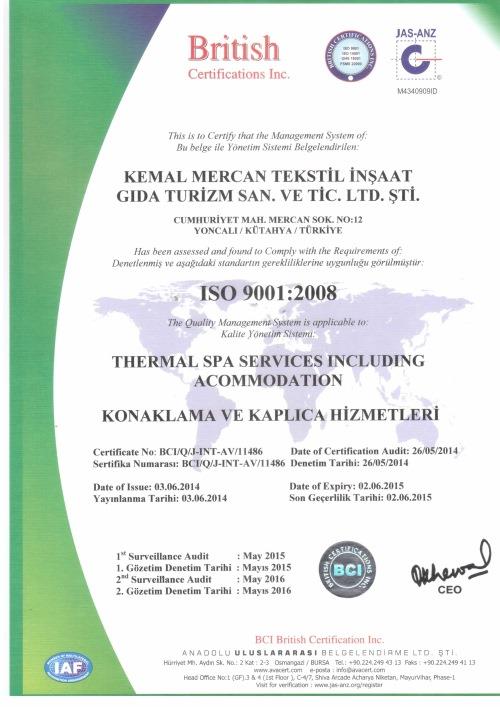 ISO 9001 Belgesi